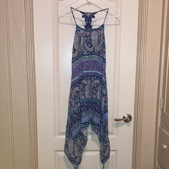 2/$20 Children’s Place Blue & Purple Paisley Dress